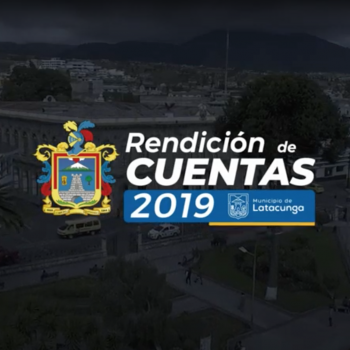 Rendición de cuentas 2019.